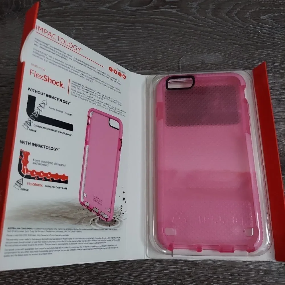 Tech21 Evo Mesh Iphone 6 Plus Pink Case